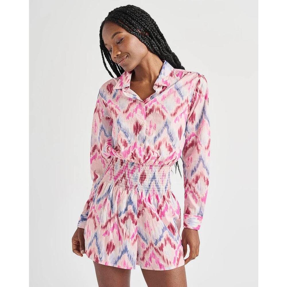 SPLENDID Women's Amalia Romper Size S In Desert Rose